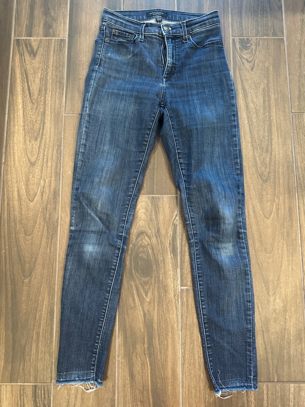 Banana Republic Dark Blue high rise Skinny Jeans 25/0